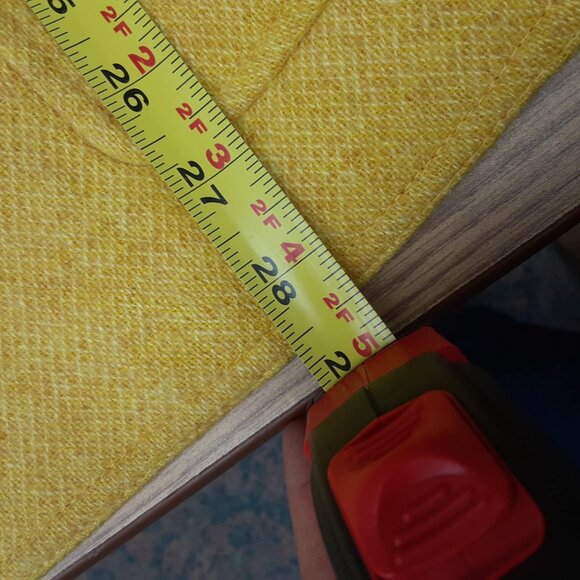 Talbots Women's Size 18W Wool Blend yellow button-down Blazer Jacket - Picture 9 of 12